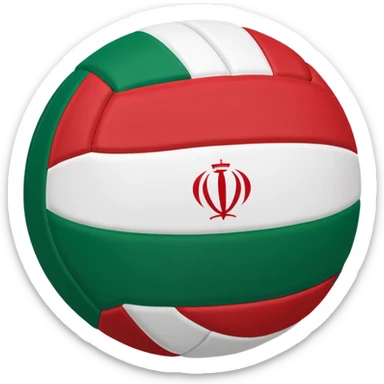 🖤🏐🇮🇷 sticker