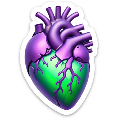 Toxic Heart
 sticker