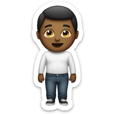 Person being gay sticker