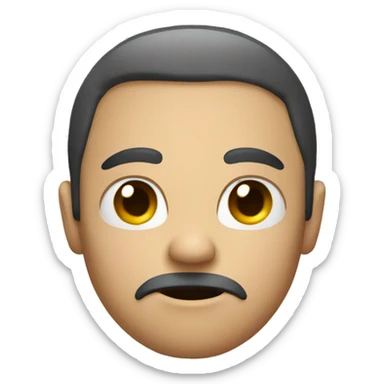 emoji mean mugging  sticker