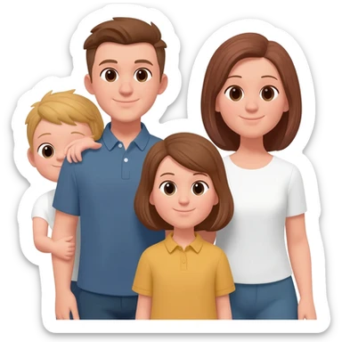 a family sticker