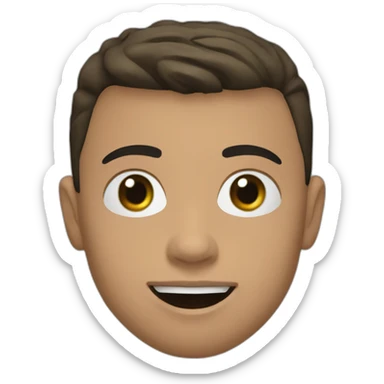 Ronaldo palestine  sticker