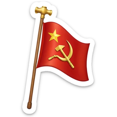 Ussr flag sticker