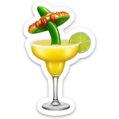 Chillis margarita sticker