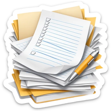 endless to-do list sticker