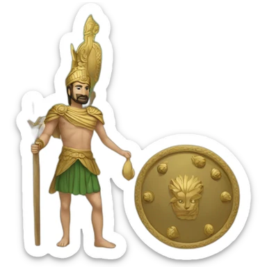 Create a new flag combining Achaemenid and Sasanian times sticker