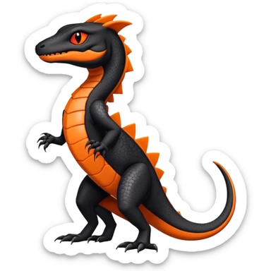 Salandit-Salazzle-Litten-Hybrid (Full body) sticker