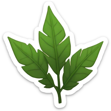 Naruto's leaves village symbol sticker