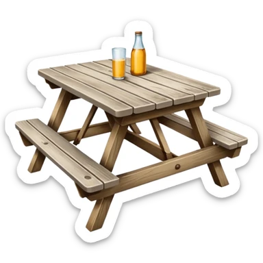 Picnic Table  sticker