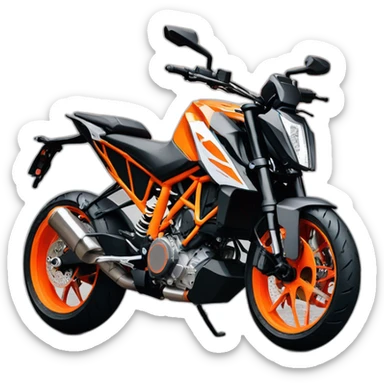  KTM 390 duke 2022 sticker