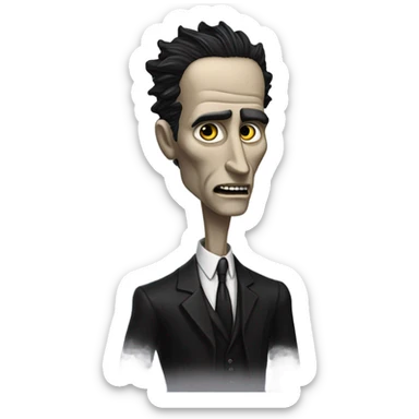 the corinthian from the sandman sticker