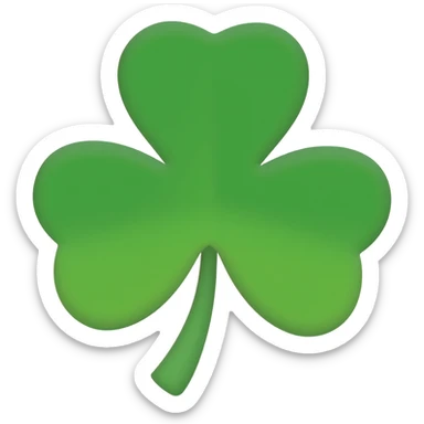St patricks day sticker