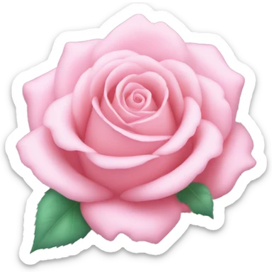Cœur rose pastel sticker