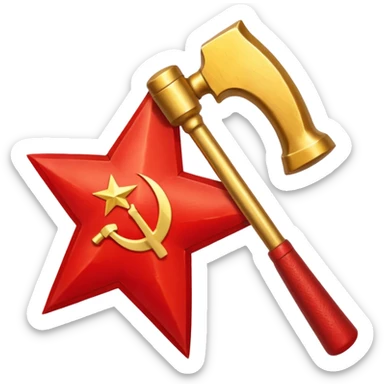 Soviet union flag for Android  sticker