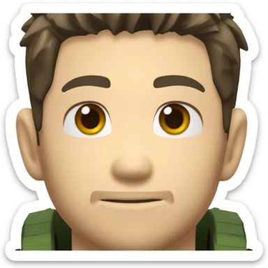chris redfield emoji sticker