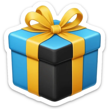 Present TExt image sticker