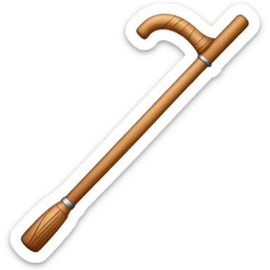 cane wood sticker
