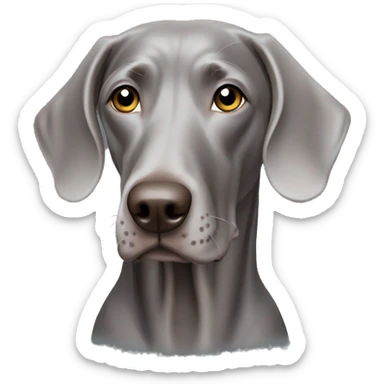 Weimaraner sticker