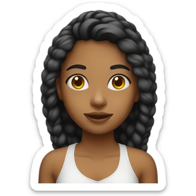 BRAZILIAN GIRL sticker