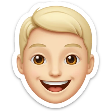 Ecstatic Face sticker