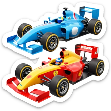 Formula 1 all cars sticker