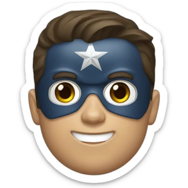Cristiano ronaldo as captain america sticker
