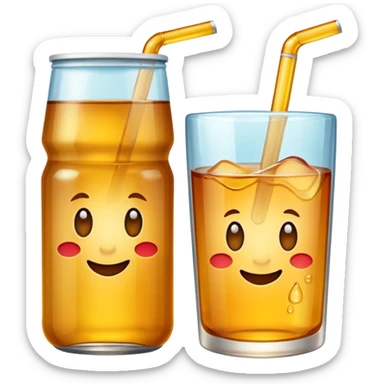 apple pack juice sticker