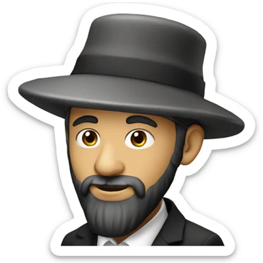 Hasidic Jew sticker