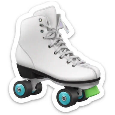 Pair of roller skates  sticker