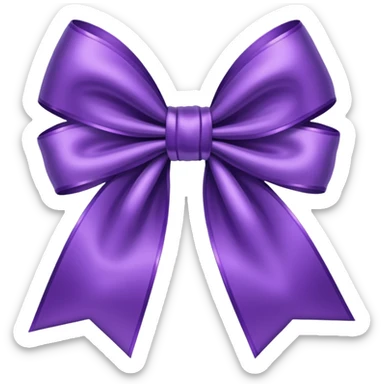 purple bow png form  sticker