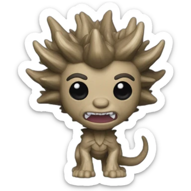 Funko Pop Demogorgon sticker