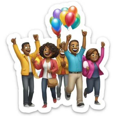 Congratulations!!!! sticker