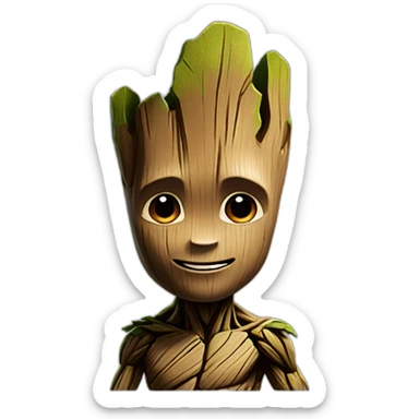 I am groot sticker