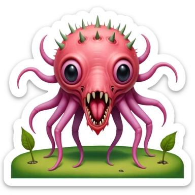 cinematic - hieronymus bosch phantasmagoric mutant creatures from the garden of earthly delights sticker