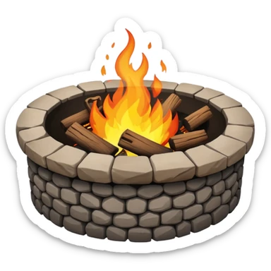 Fire Pits sticker