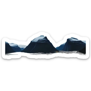 Aurora Borealis Norway Geiranger sticker