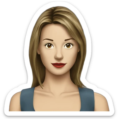 Sandrine Voillet Paris TV series 2007 sticker