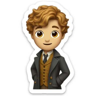 Newt Scamander sticker