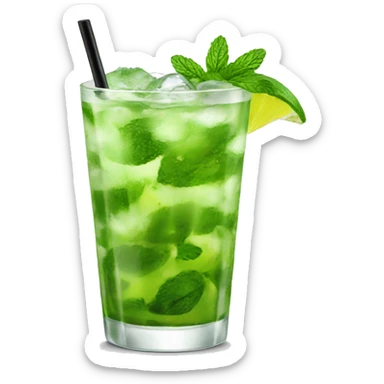 Mojito cocktail emo sticker