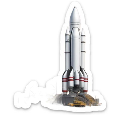 rocket launching site sticker