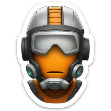 gordon freeman radiation suit sticker