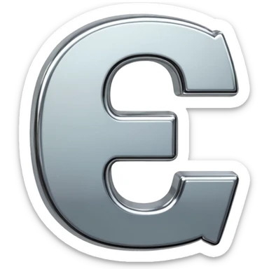 the letter 67 sticker