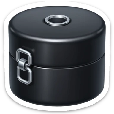 Um peso de academia sticker