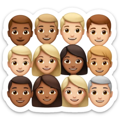 nation with people sticker