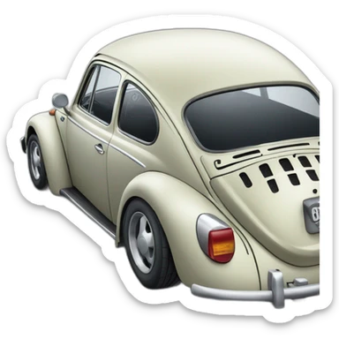 volkswagen beetle GTR sticker