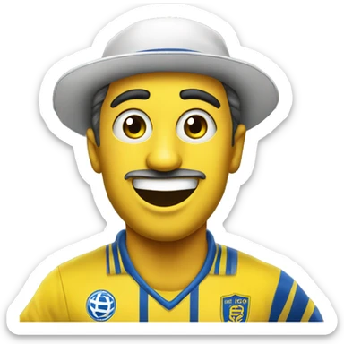 Maccabi Tel Aviv fans in Amsterdam sticker