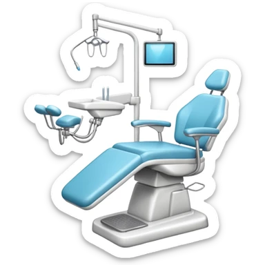 A dentist chair sticker