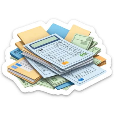 invoices sticker