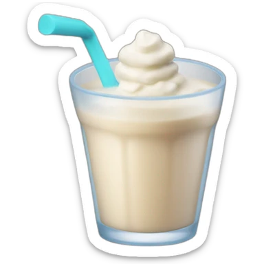 Protein shake strong muscles sticker