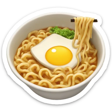 ramen noodle sticker